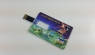 USB визитка флешка в виде визитной кредитной карточки