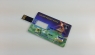 USB визитка флешка в виде визитной кредитной карточки