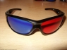 пластиковые 3D анаглифы синий и красный red blue (cyan) TLED