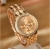 New spring 2014 Promotion retail Fashion GENEVA Stainless Steel watches CZ Quartz Wrist Watch Freeing shipping