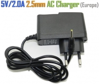 зарядное устройство 5V 2A 2.5A 3A EU DC 2.5x0.8 mm гнездо (2.5x0.7 штекер) зарядка для планшета Power Charger AC Adapter for Tablet PC like TLED A13 allwinner a13 Flytouch 3 Flytouch 6 Ainol Novo ELF II roverpad 3w9.4etc